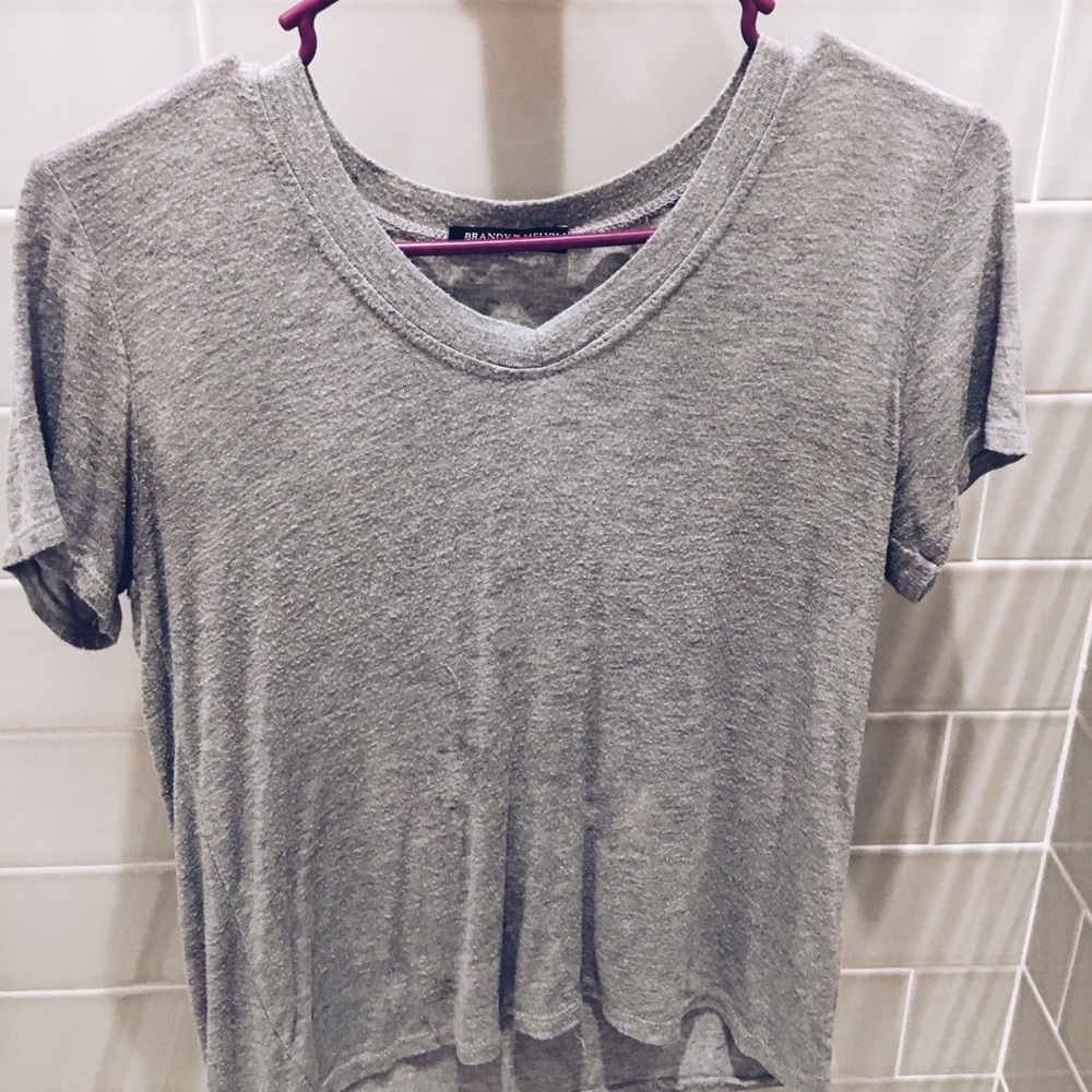 Brandy Melville Grey T-Shirt